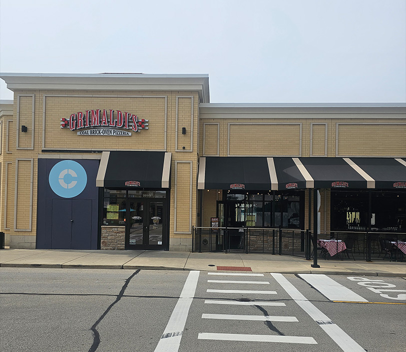 Grimaldi's Pizzeria in Brookfield Wisconsin.